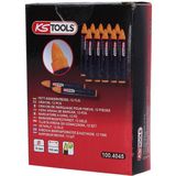 KS TOOLS Hohtava merkintäliitu, keltainen, 12 kpl, 110 mm 100.4045