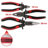 KS TOOLS ERGOTORQUE Pihtisarja, 3-osainen, 160-200 mm 115.1010