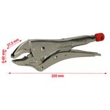 KS TOOLS Lukkopihdit 220 mm 115.1033