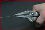 KS TOOLS Pitkäkärkiset Lukkopihdit 210 mm 115.1035