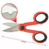 KS TOOLS Yleismalliset Korjaamosakset, 143 mm 118.0013