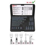 KS TOOLS Pultinulosvetosarja, 25-osainen 150.1305