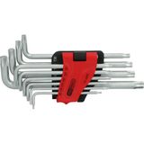 KS TOOLS Torx-avainsarja, pitkä, 10-osainen 151.4880