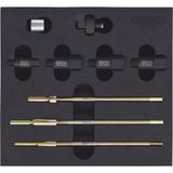 KS TOOLS Master 3-in-1 -hehkutulpan kalvainsarja, 9-osainen 152.1120