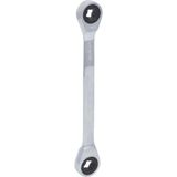 KS TOOLS GEARplus Kaksoisräikkäsilmukka-avain, E10xE12 503.4353