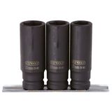 KS TOOLS Voimahylsysarja 1/2", 3-osainen, pitkä 515.0103
