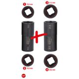 KS TOOLS 1/2" Erikoisiskuhylsysarja Fordin alumiinivanteille, 18,5–21,5 mm, 2 kpl 515.0895