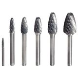 KS TOOLS Kõvasulamist ümarkaarjas pöördfrees, vorm F, 3mm 515.3261