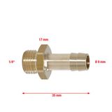 KS TOOLS Kulmaliitin 45°, ulkokierre G1/4" x 9 mm 515.3388