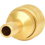 KS TOOLS Messinkinen Paineilmaliitin 9 mm Letkukaralla 515.3487