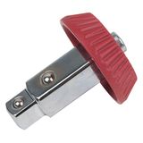 KS TOOLS Vaihdettava räikkäpää neliövääntiöllä, 1/2" x 3/8" 516.1428