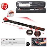 KS TOOLS ERGOTORQUE Tarkkuusmomenttiavainsetti 1/2", 40–200 Nm, 5-osainen 516.1905