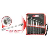 KS TOOLS Tuplanivel-lenkkiavainasarja, 6-osainen 517.0310
