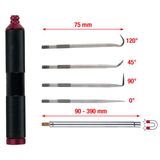 KS TOOLS Magneetti- ja koukkutyökalusarja, 6-osainen 550.1080