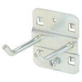 KS TOOLS Kaksoispiikki kulmapäällä, Ø 6 mm, 50 mm 860.0813