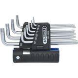 KS TOOLS Pitkä Torx-kulma-avainsarja T-kahvalla, 10-osainen 920.2520