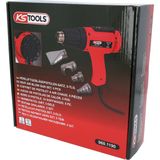 KS TOOLS Kuumailmapuhallinsetti neljällä suuttimella 960.1190