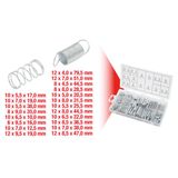 KS TOOLS Jousilajitelma, 200 kpl 970.0010