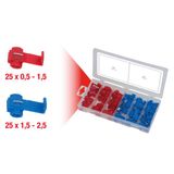 KS TOOLS Haaroitusliitinlajitelma, 50 kpl 970.0570