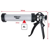 KS TOOLS Käsikäyttöinen Massapuristin, 310 ml, 340 mm 980.1000