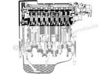 GUARNITAUTO Tiivistesarja, sylinterikansi 053047-1000