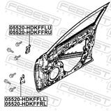 FEBEST Uksehing 05520-HDKFFLL