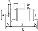 HC-Cargo Startmotor F 032 113 841