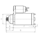 HC-Cargo Startmotor F 032 114 034