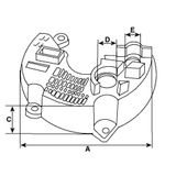 HC-Cargo Skyddskåpa, generator F 032 139 656