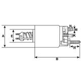 HC-Cargo Magneettikytkin, käynnistin F 032 332 103