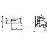 HC-Cargo Magneettikytkin, käynnistin F 032 332 103