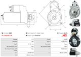 AS-PL Startmotor S0087