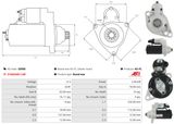 AS-PL Startmotor S0090