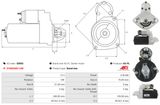 AS-PL Startmotor S0093