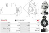 AS-PL Startmotor S0155