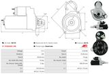 AS-PL Startmotor S0176