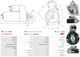 AS-PL Startmotor S0189