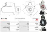 AS-PL Startmotor S0224