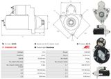AS-PL Startmotor S0495