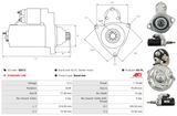 AS-PL Startmotor S0512