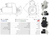 AS-PL Стартер S0550PR