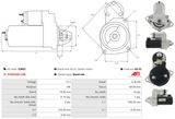 AS-PL Startmotor S3003