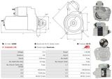 AS-PL Startmotor S3008