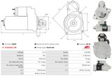 AS-PL Startmotor S5026