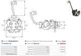AS-PL Hållare, kolborstar SBH0009(BOSCH)