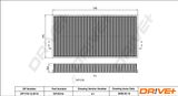 DR!VE+ Filter, kupéventilation DP1110.12.0314