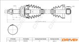 DR!VE+ Vetoakseli DP2110.10.0332