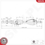 ESEN SKV Приводной вал 40SKV186