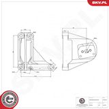 ESEN SKV Montering, växel, automatisk 75SKV810