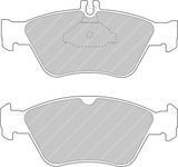 FERODO RACING Комплект тормозных колодок, дисковый тормоз FCP1049H
